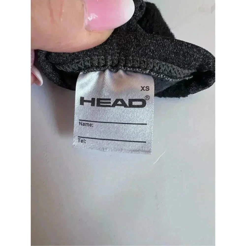 Head Kids Children's Mittens Touchscreen Running Gloves XS Sizes 2-4 Gray Black‎